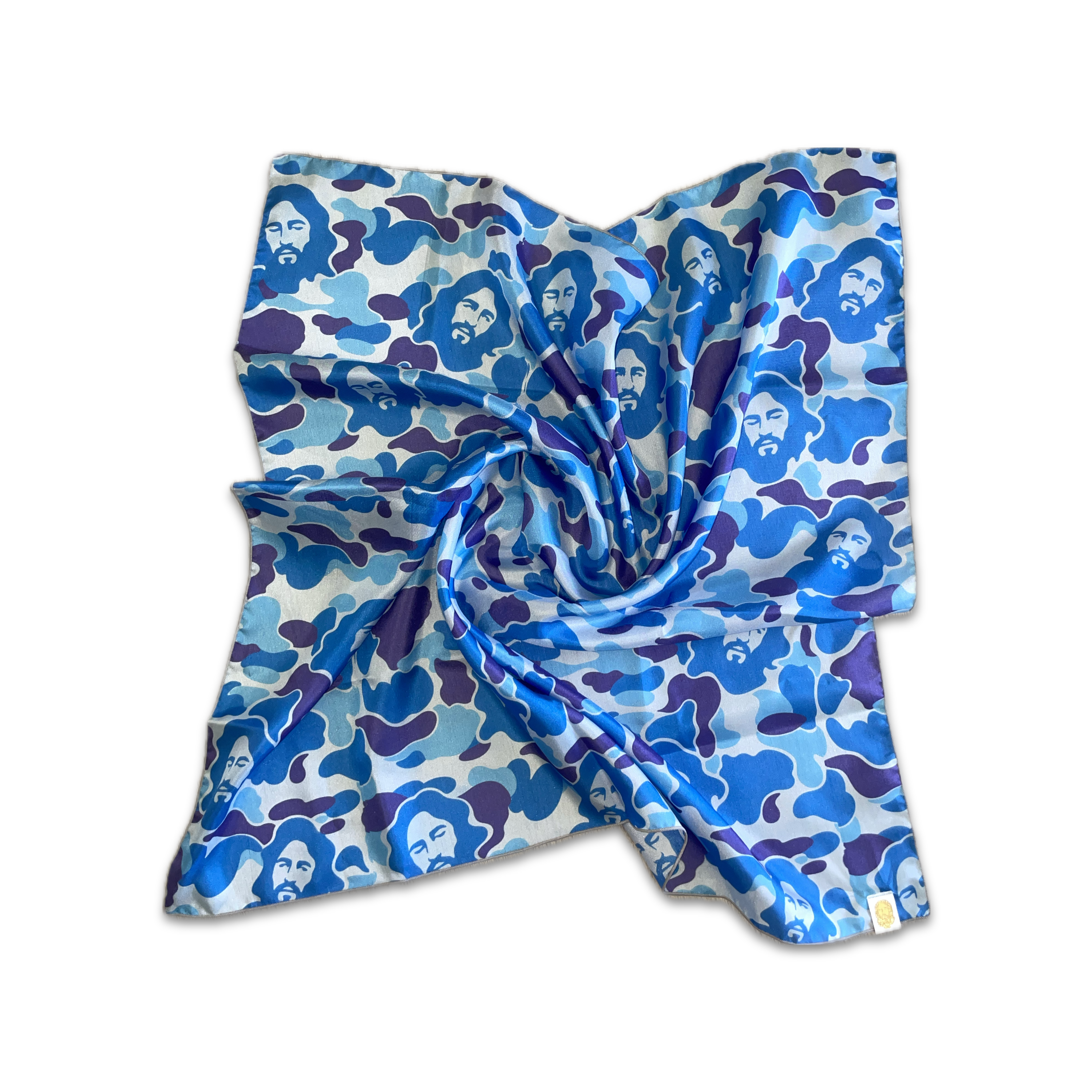 BLUE FAPE CAMO FLAG